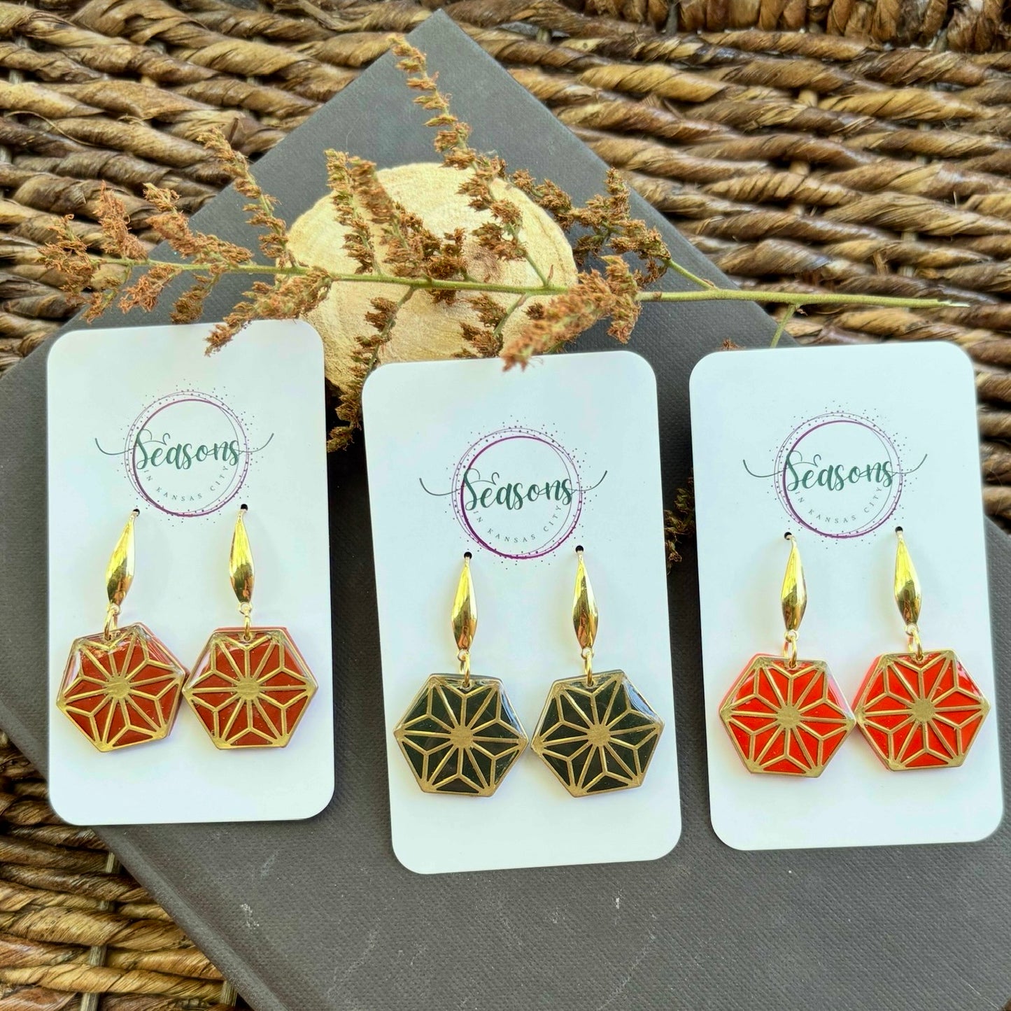 Parker | Hexagon | Chestnut | Autumn