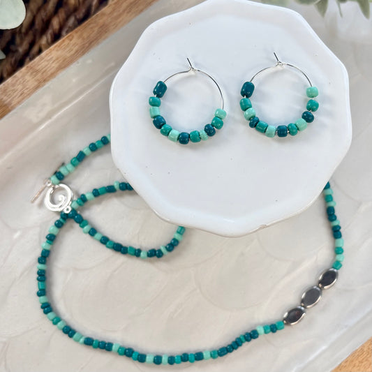 Sadie | Green | Hoops | Summer