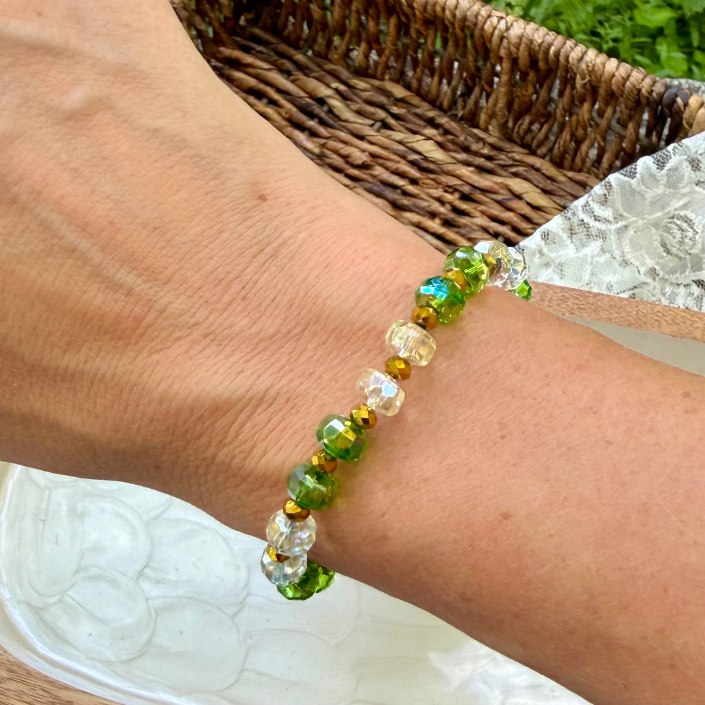 Malia | Grass Green Bracelet | Autumn