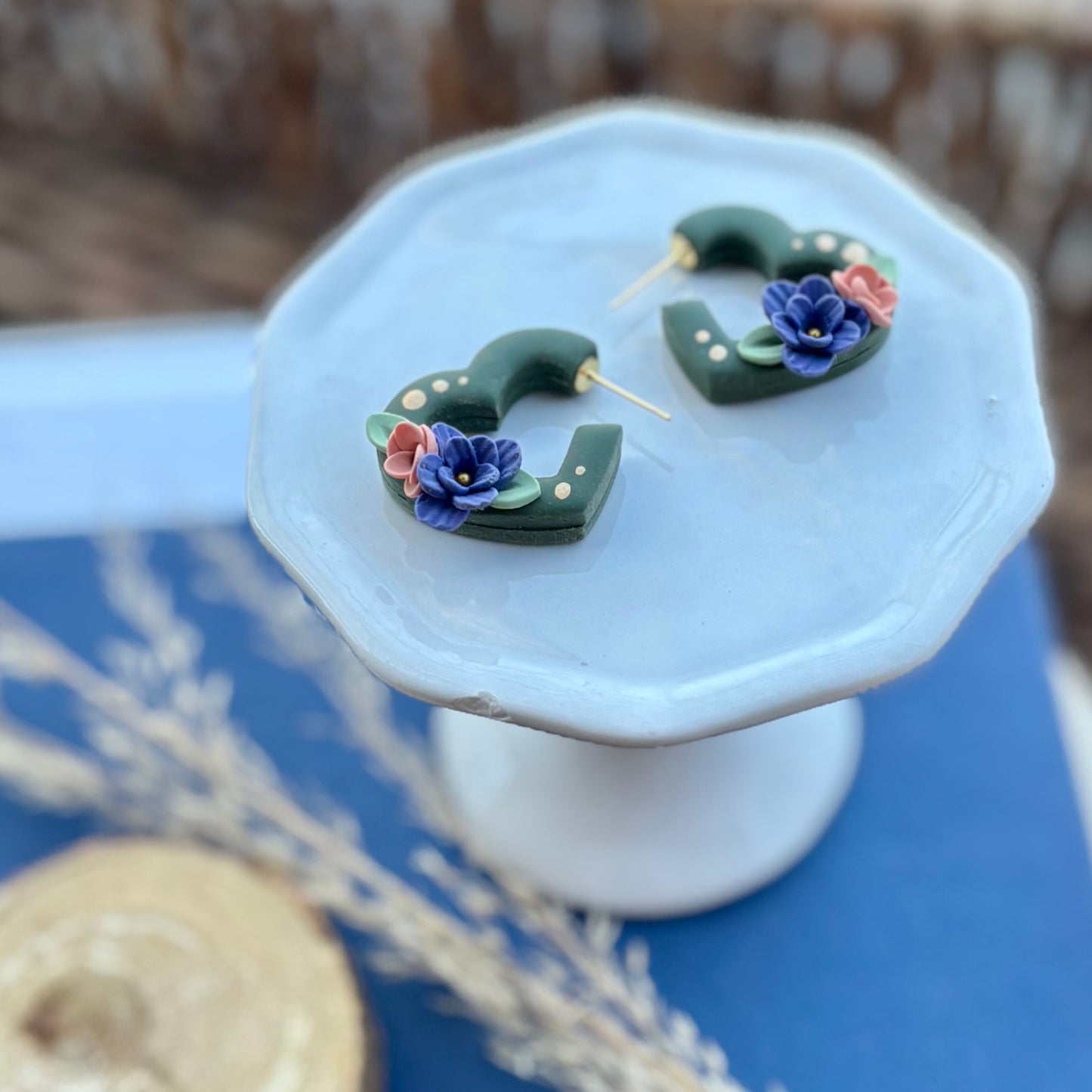 Lyla | Heart Hoops | Autumn