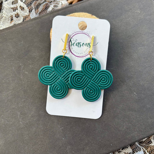 Knotted Up | Quatrefoil | Autumn