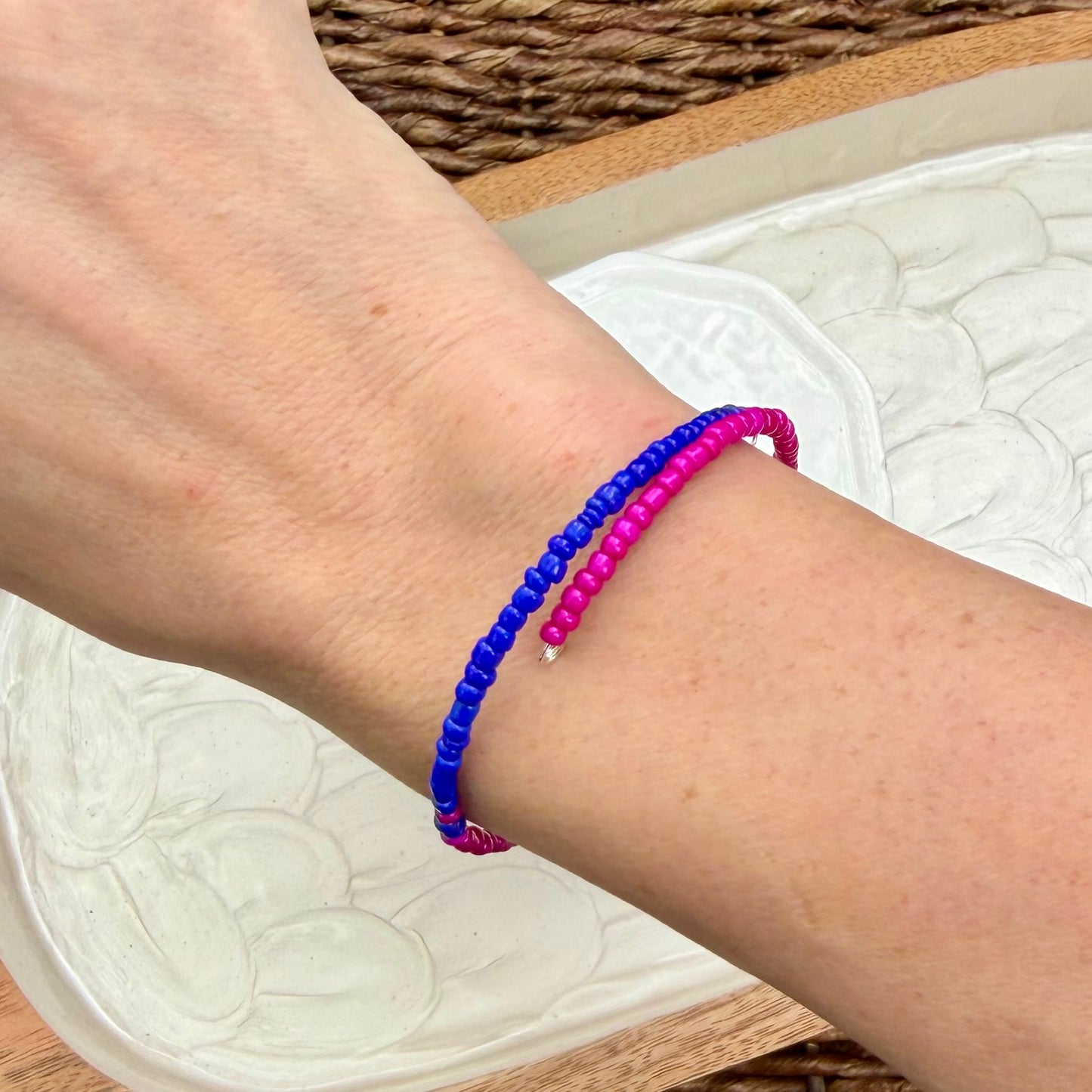 Octavia | Royal Blue and Magenta | Winter