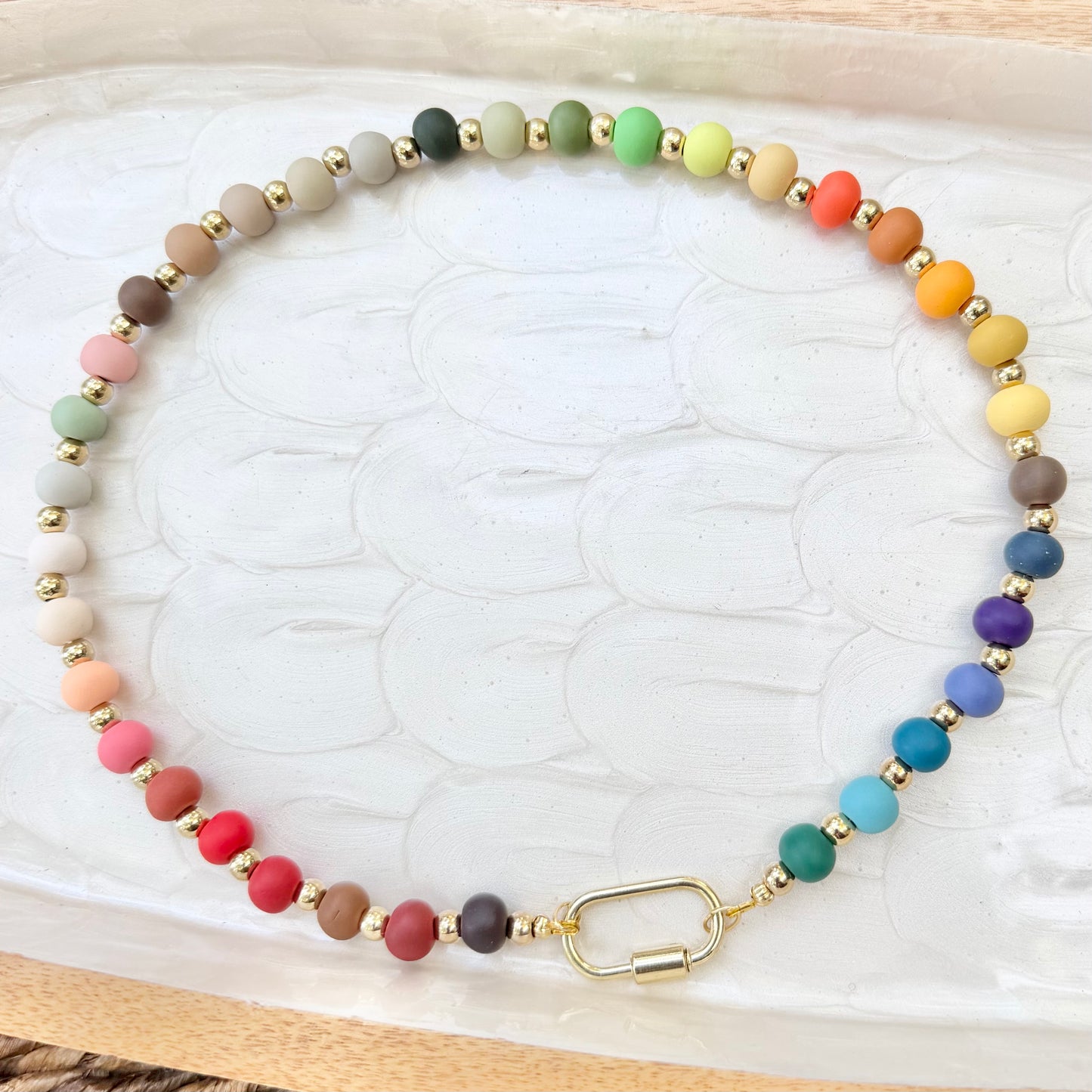 Palette Wearables | Carabiner Necklace | Autumn