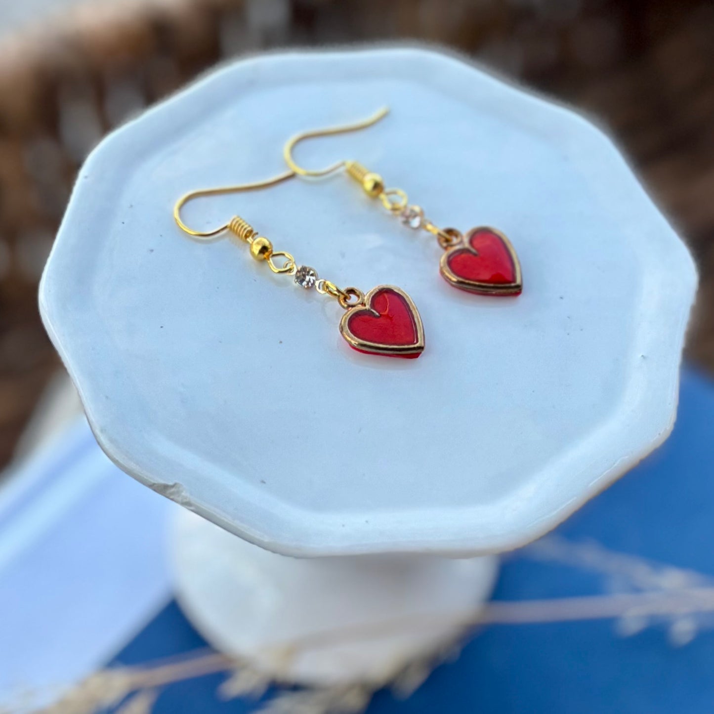 Heart Dangles | Geranium | Autumn and Spring