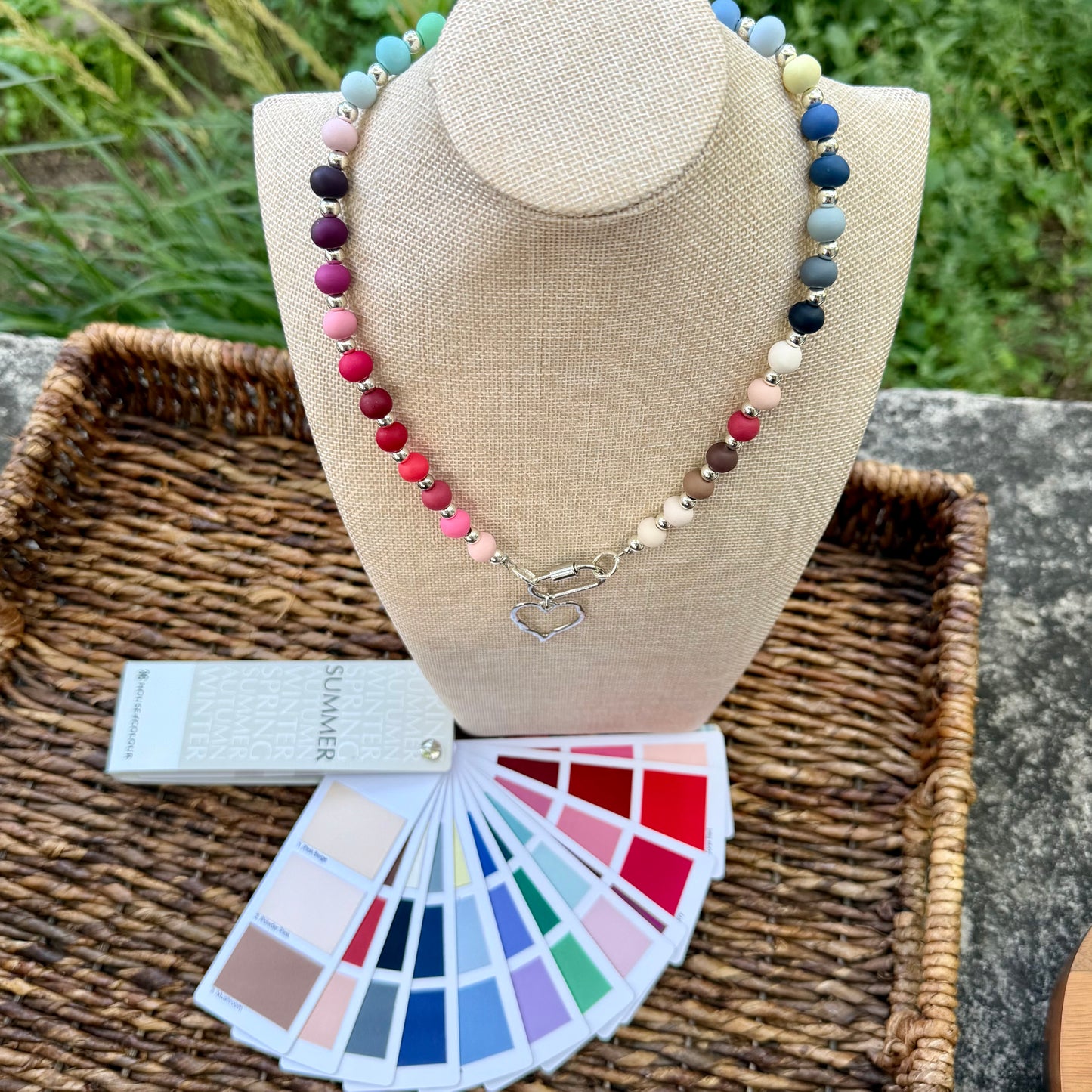 Palette Wearables | Carabiner Necklace | Summer