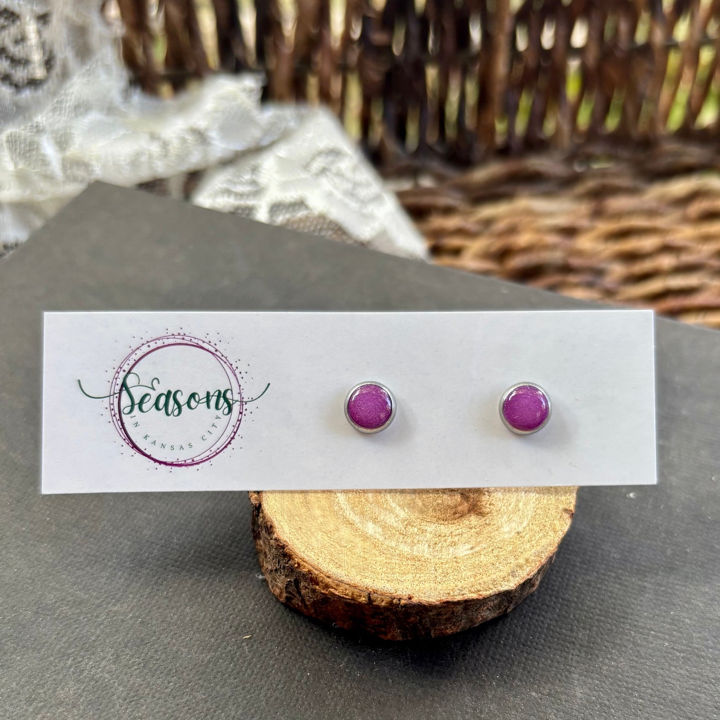 Portia | Mini Stud | Summer