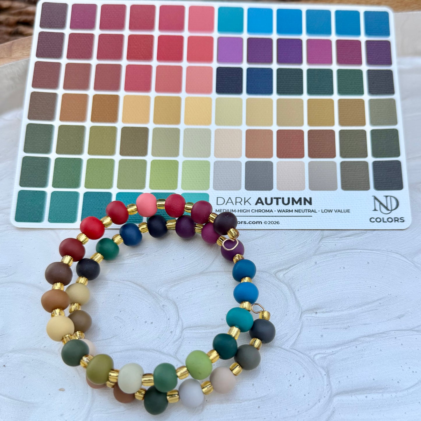 Dark Autumn | 12 Season | Palette Wearables