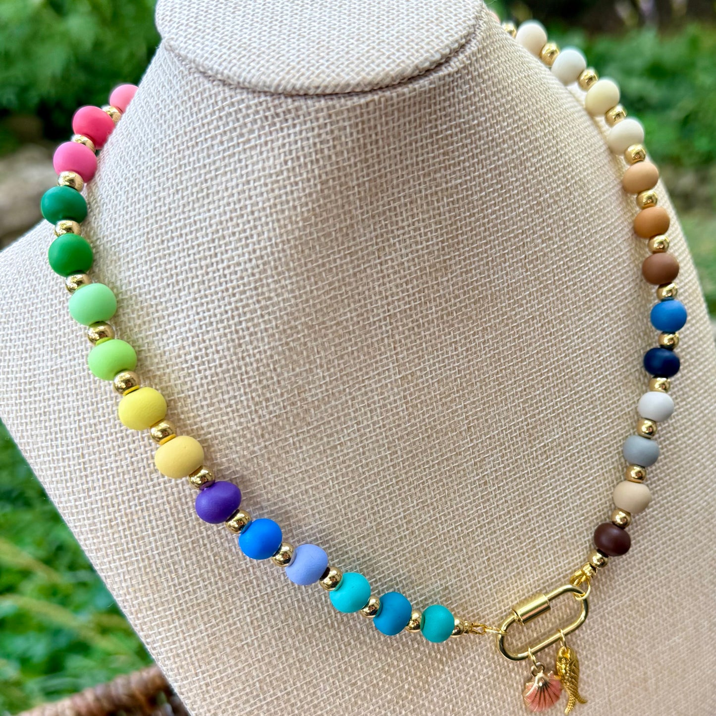 Palette Wearables | Carabiner Necklace | Spring
