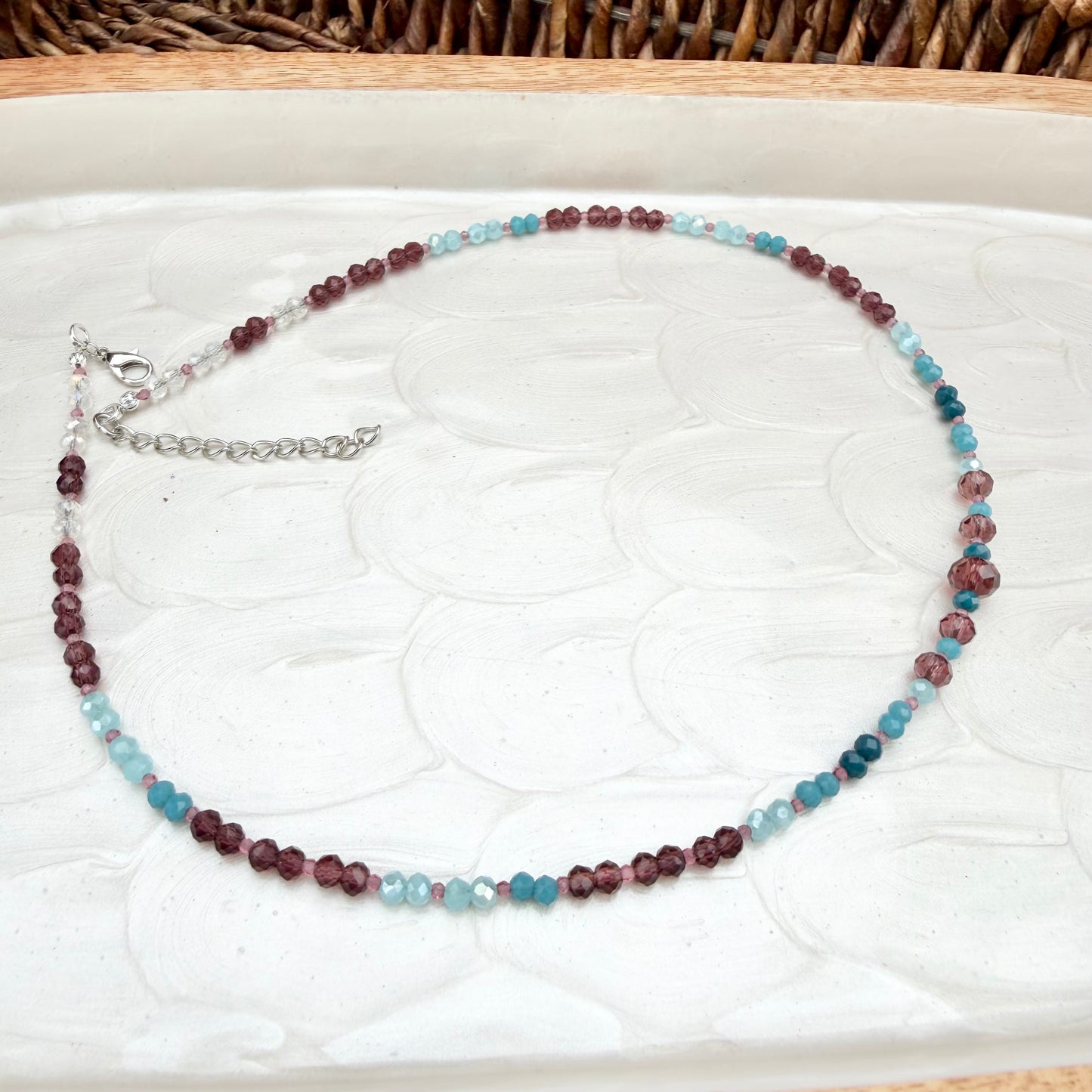 Luciana | Plum, Sea Green, Sky Blue, Powder Blue | Summer