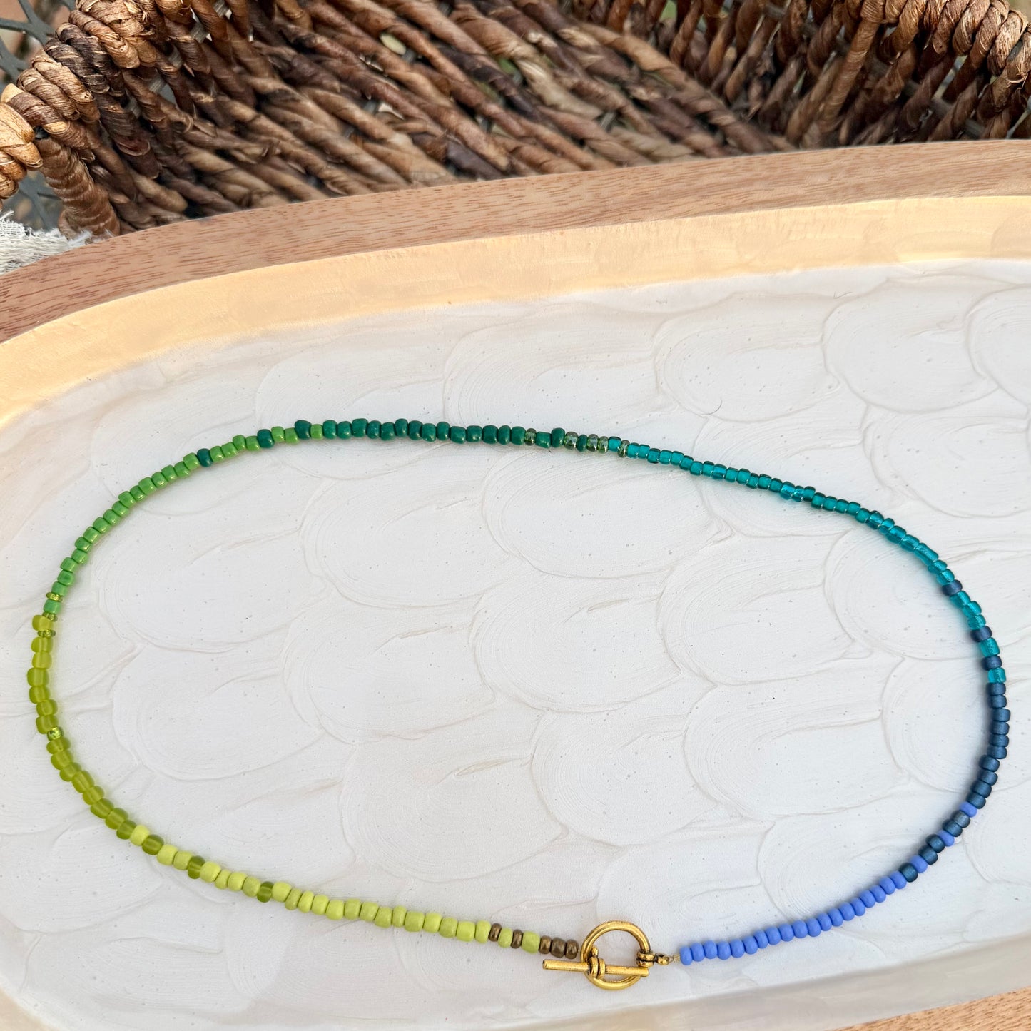 Ombré Mini | Green and Blue | Autumn