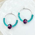 Malia | Lagoon Blue and Damson | Winter