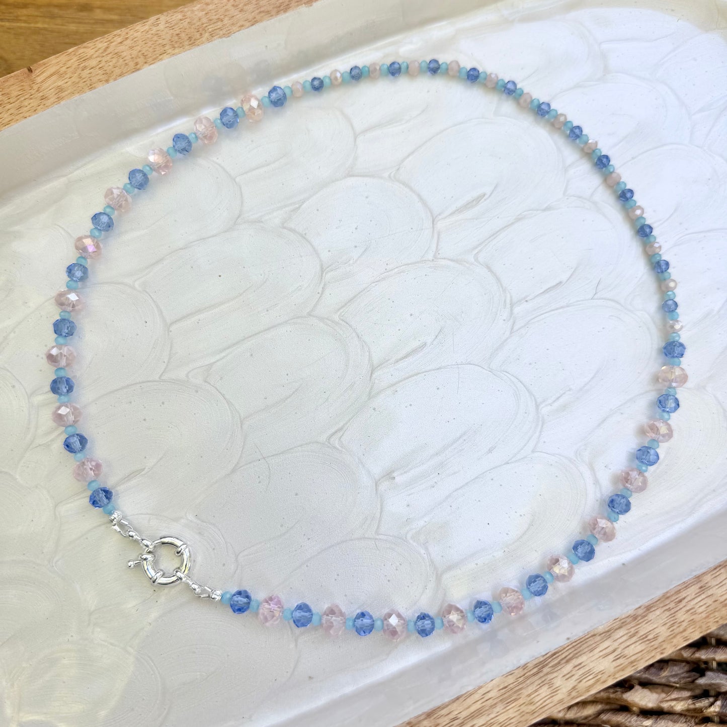 Luciana | Sky Blue, Pastel Rose, Pastel Aqua | Summer