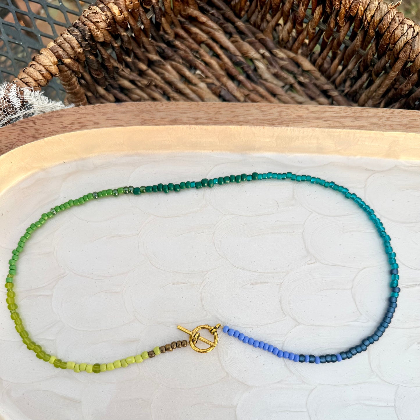 Ombré Mini | Green and Blue | Autumn