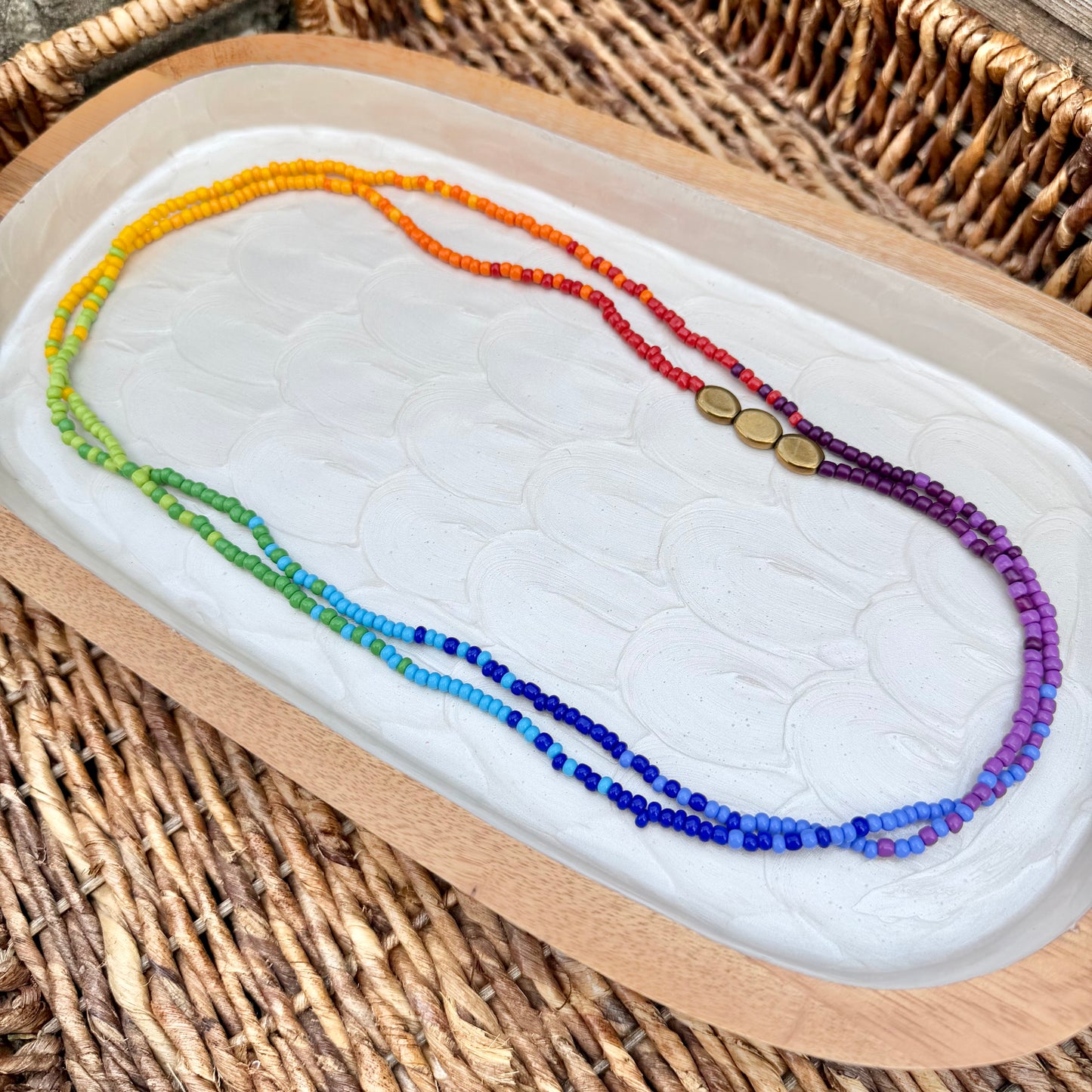 Ella | Rainbow with Brass | Autumn and Spring