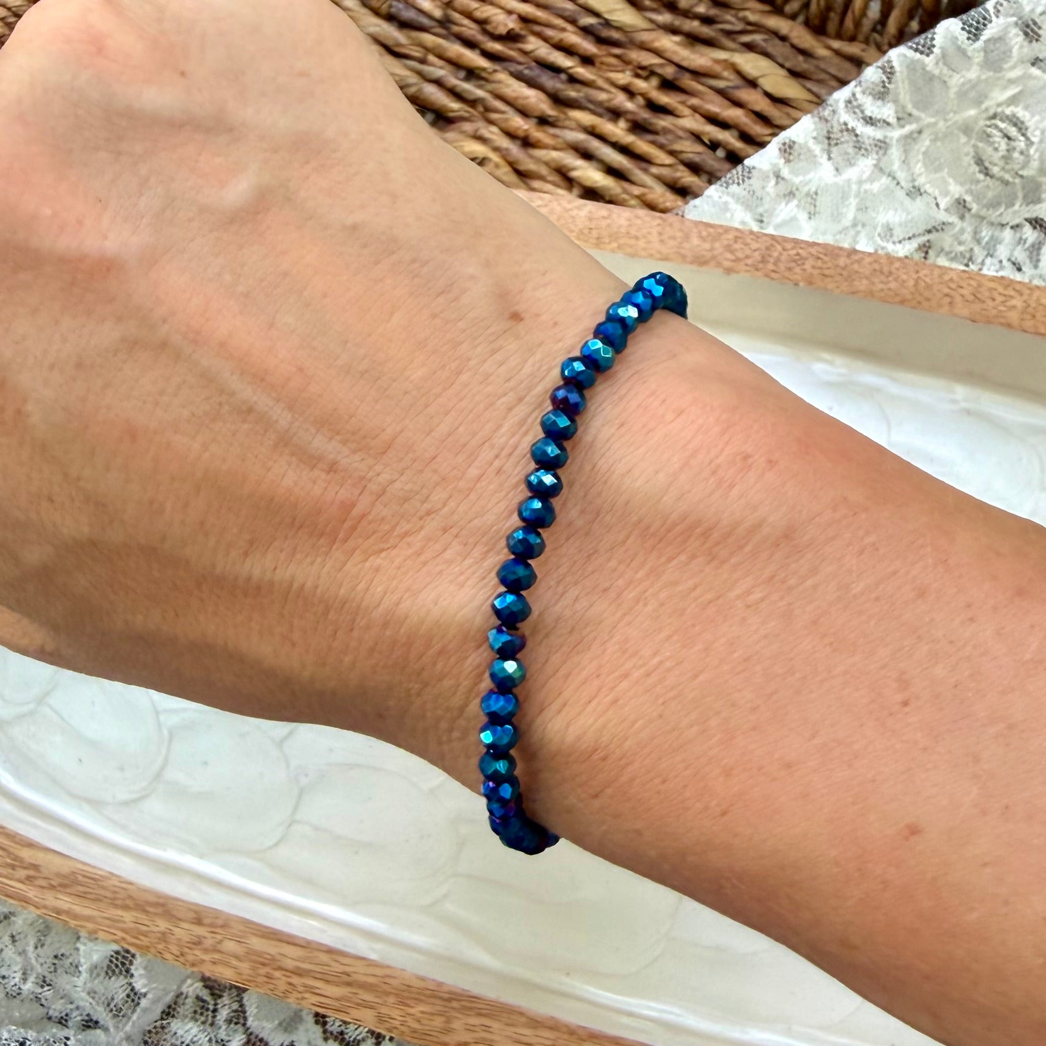 Malia | Navy and Electric Blue | Winter