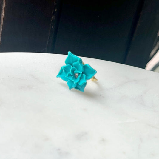 Delaney | Ring | Aquamarine | Spring