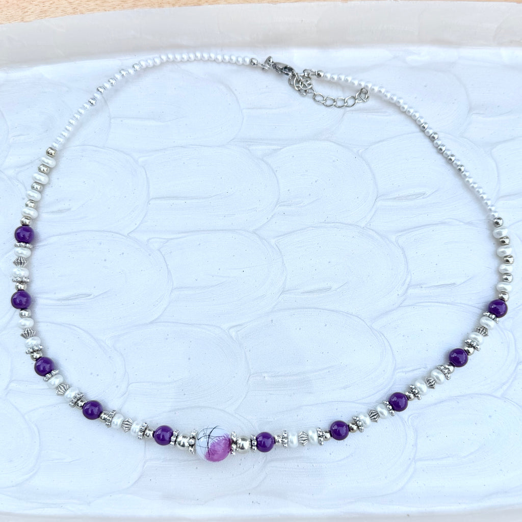 Alice | Soft White, Plum | Summer