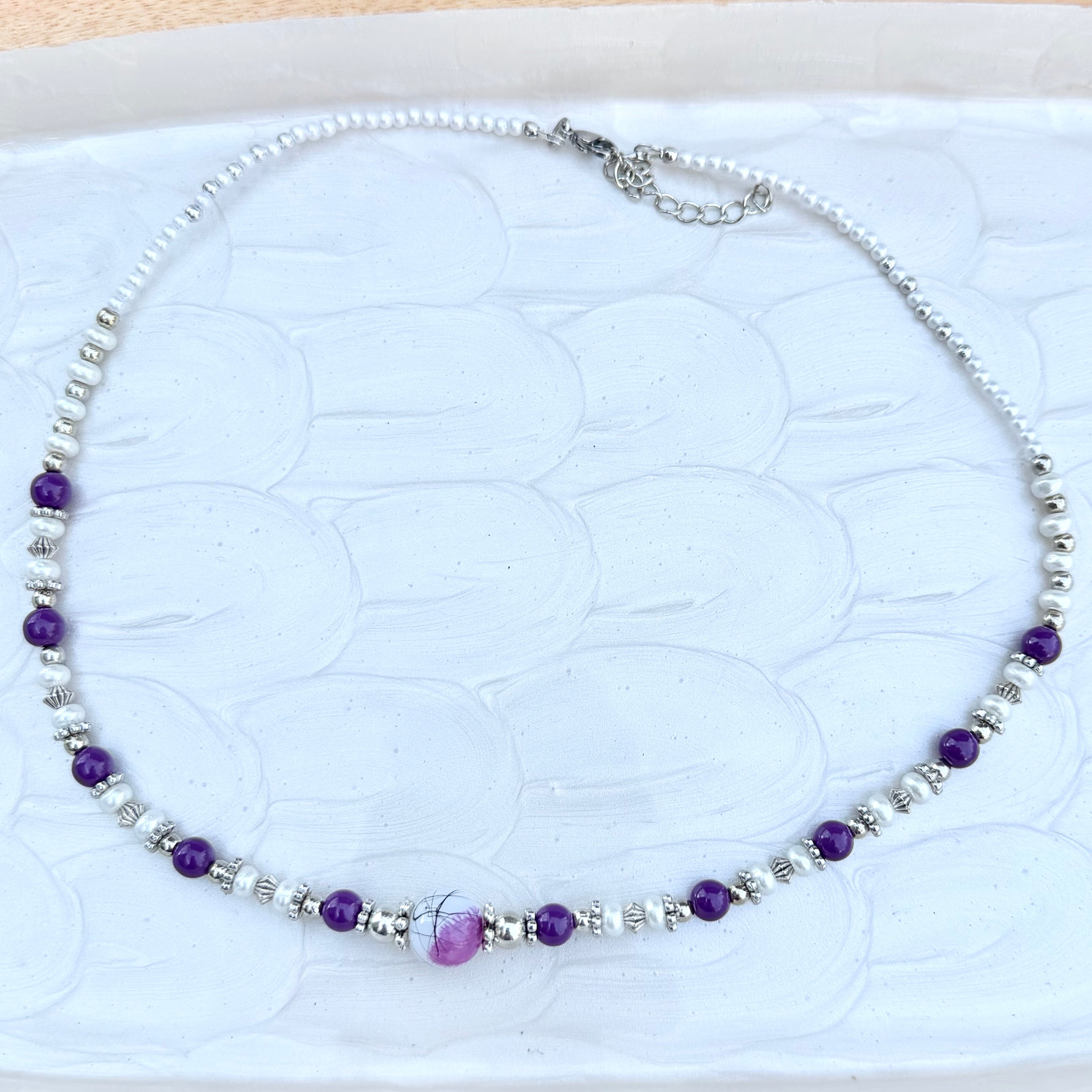Alice | Soft White, Plum | Summer