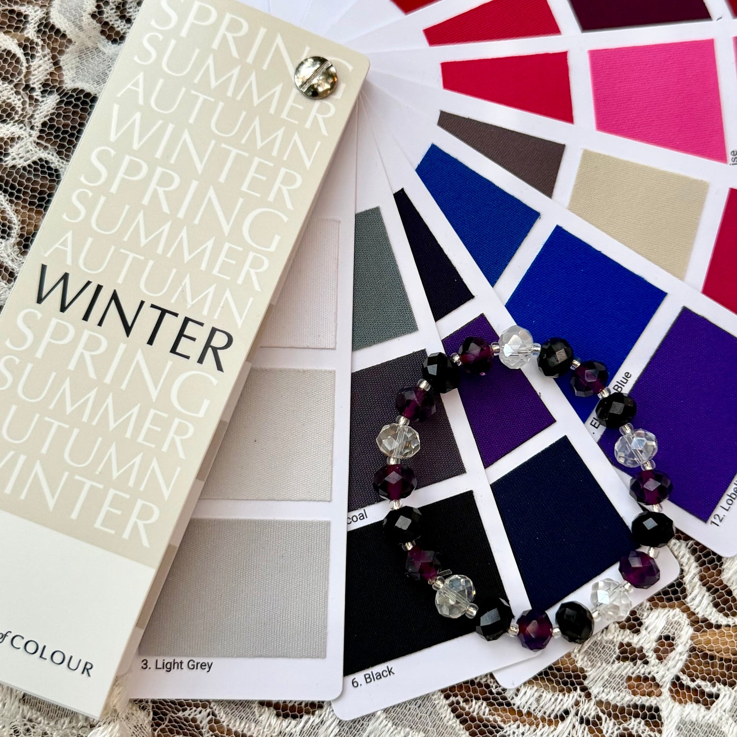 Malia | Royal Purple and Black | Winter
