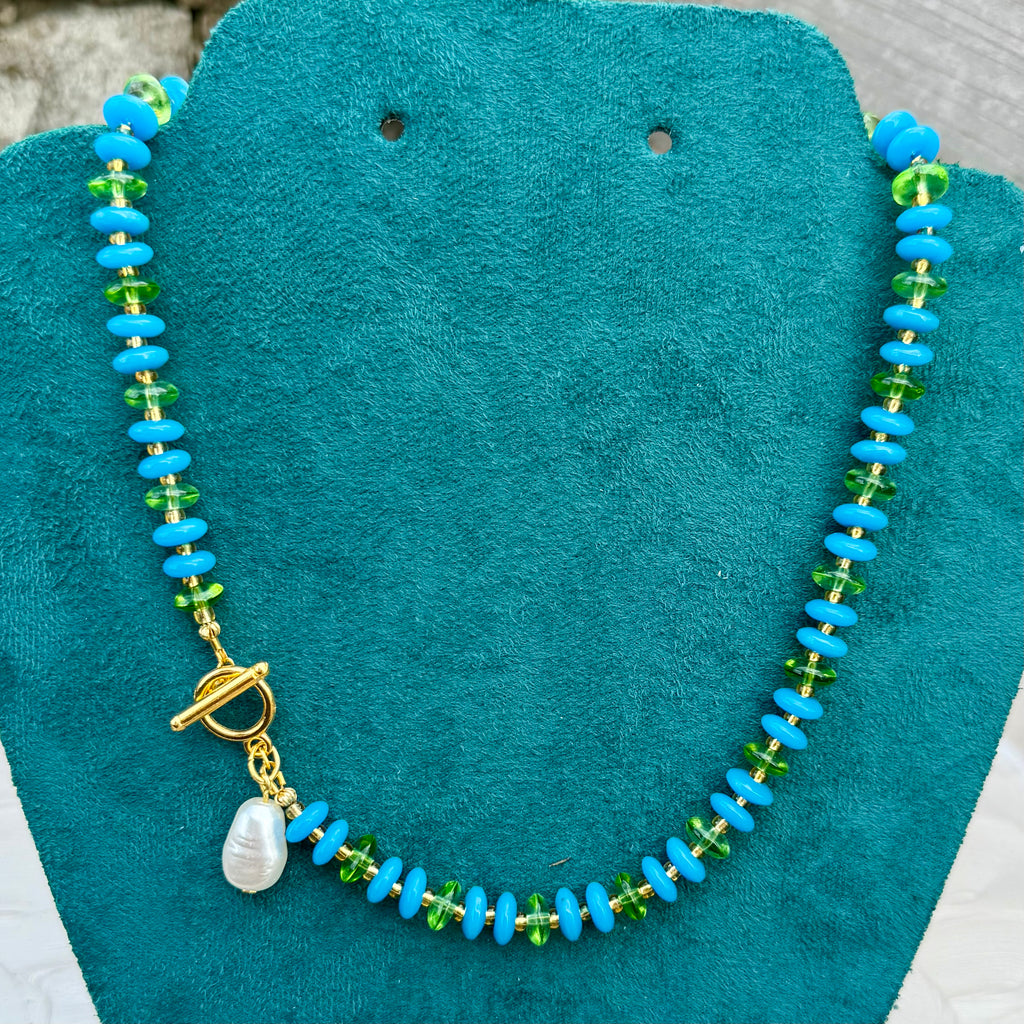 Elani | Green and Turquoise | Spring
