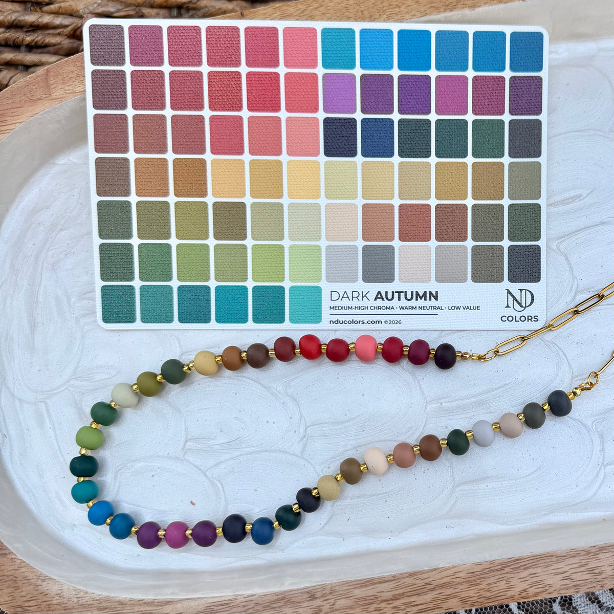 Dark Autumn | 12 Season | Palette Wearables