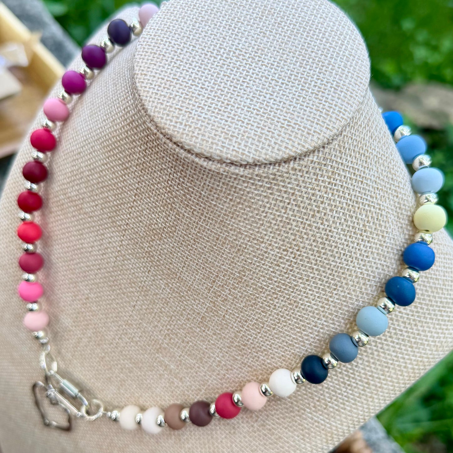 Palette Wearables | Carabiner Necklace | Summer