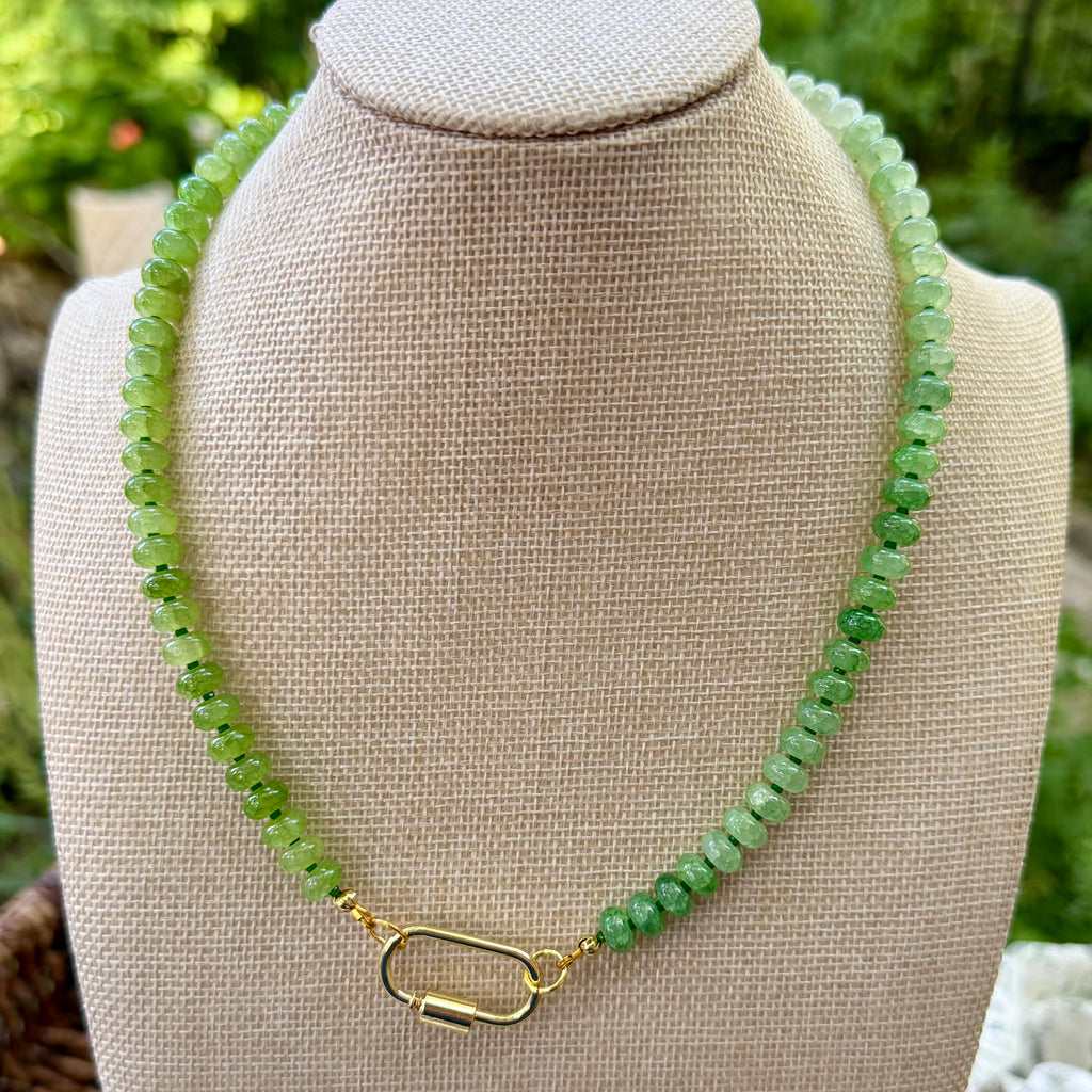 Ava | Grass Green to Apple Jade | Autumn