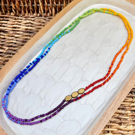 Ella | Rainbow with Brass | Autumn and Spring