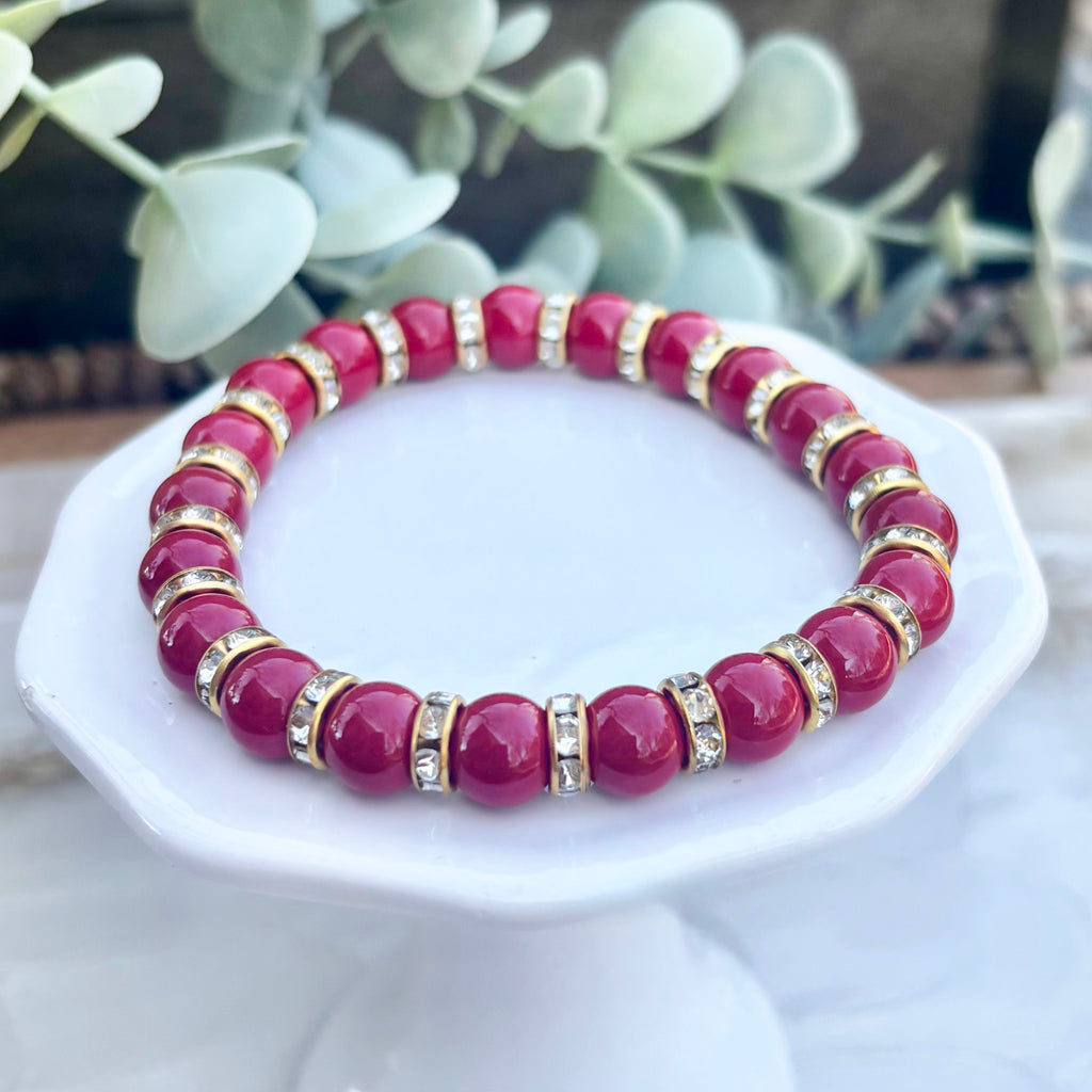 Mabel | Red and Gold