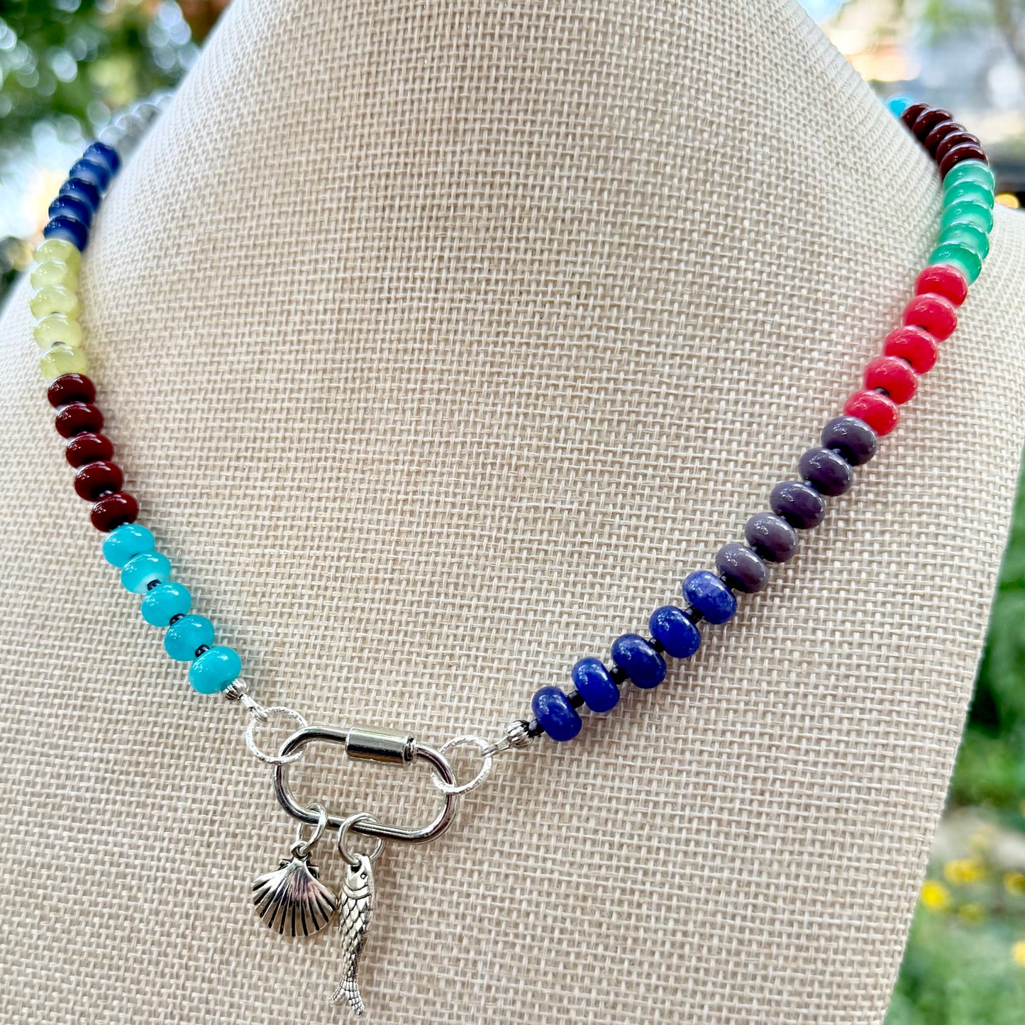 Ava | Multi with Indigo Spacers | Winter