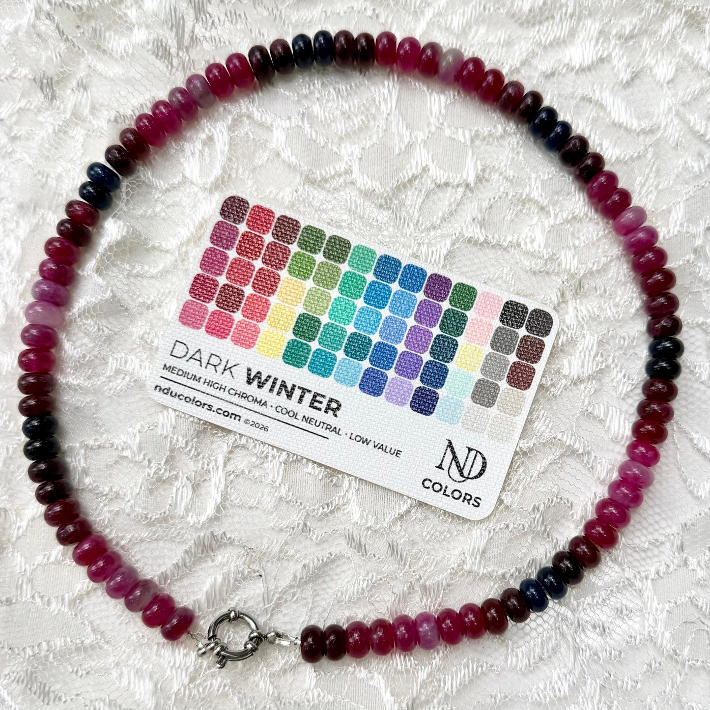 Ava | Burgundy | Dark Winter/Dark Summer