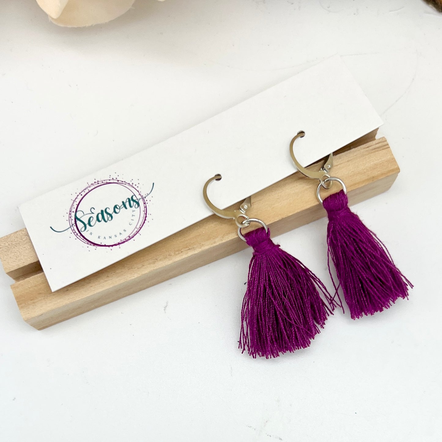 Tassel | Plum | Summer