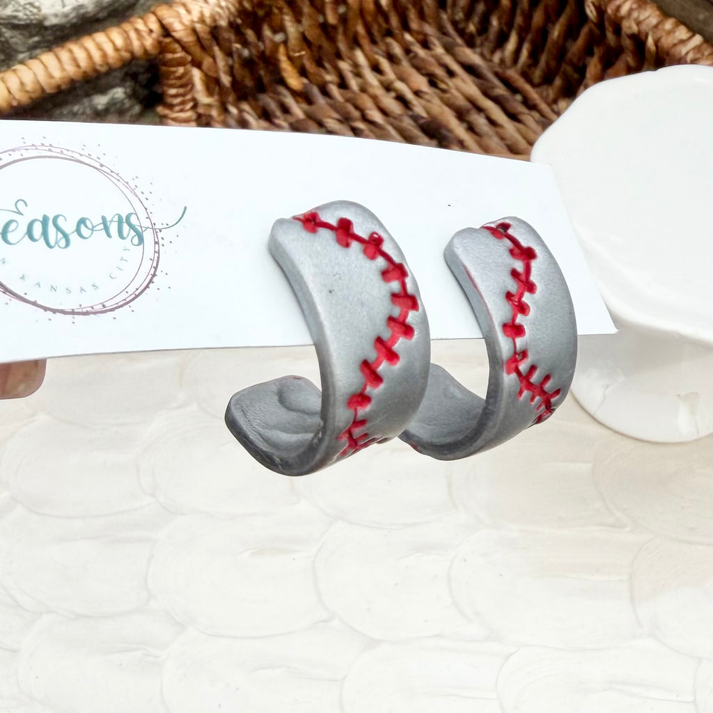 Baseball Hoops | Silver | Summer and Winter
