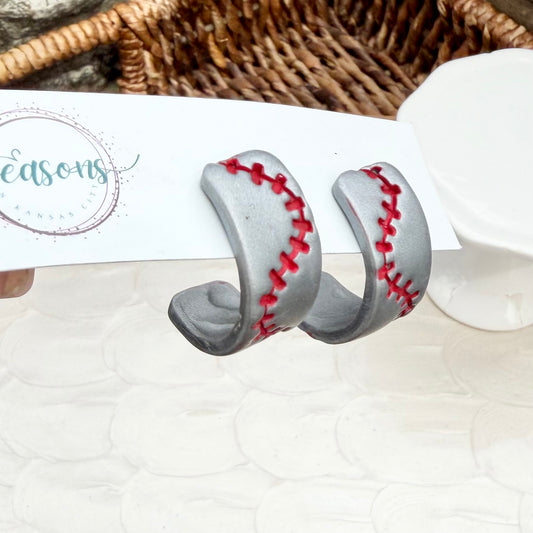 Baseball Hoops | Silver | Summer and Winter