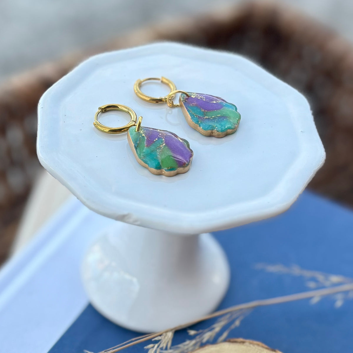 Fatima | Teardrop Hoop | Spring