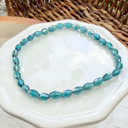 Lina | Lagoon Blue and Aqua | Spring and Winter