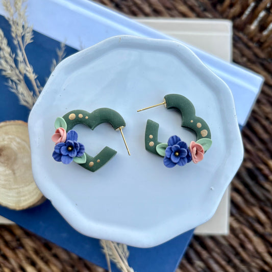 Lyla | Heart Hoops | Autumn