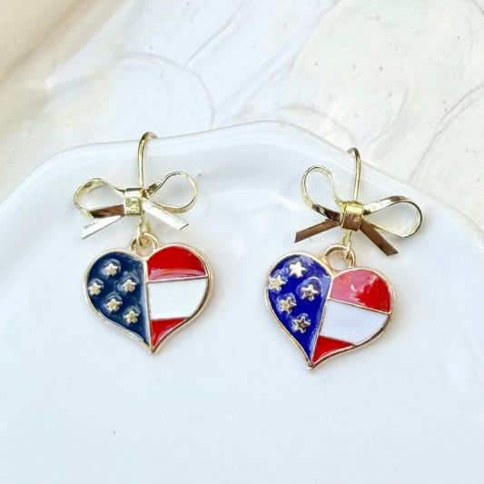 Flag Hearts | Bow Top | Autumn and Spring