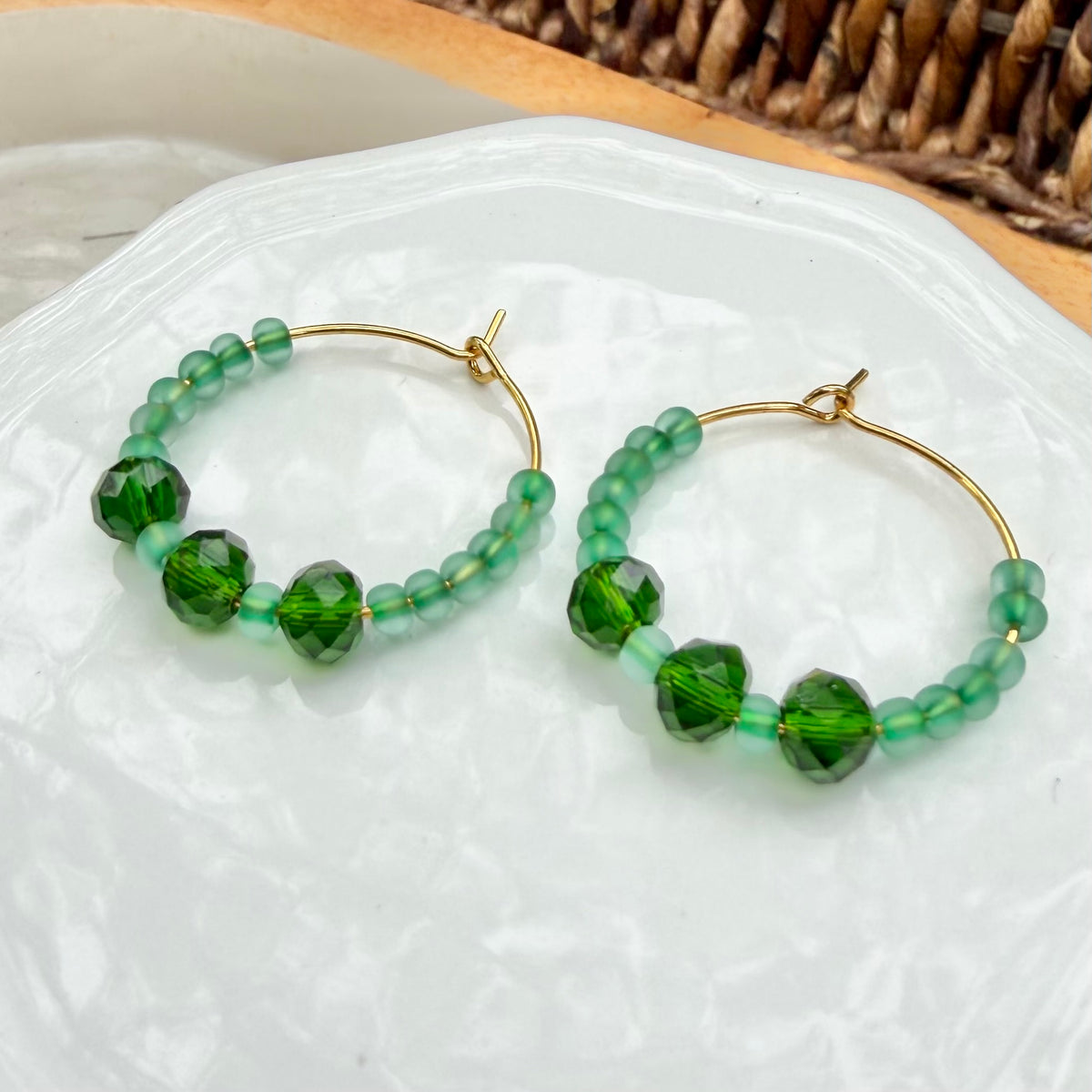 Malia | Dangles | Leaf and Kerry Green | Spring