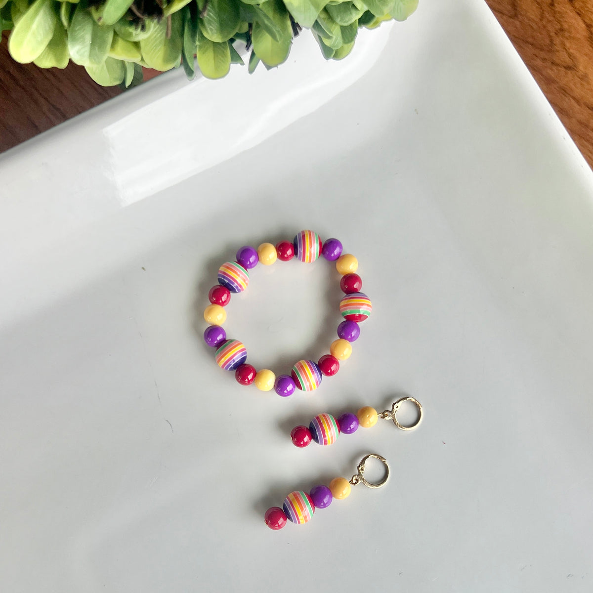 Rainbow Collection | Poppy, Canary, Violet | Spring