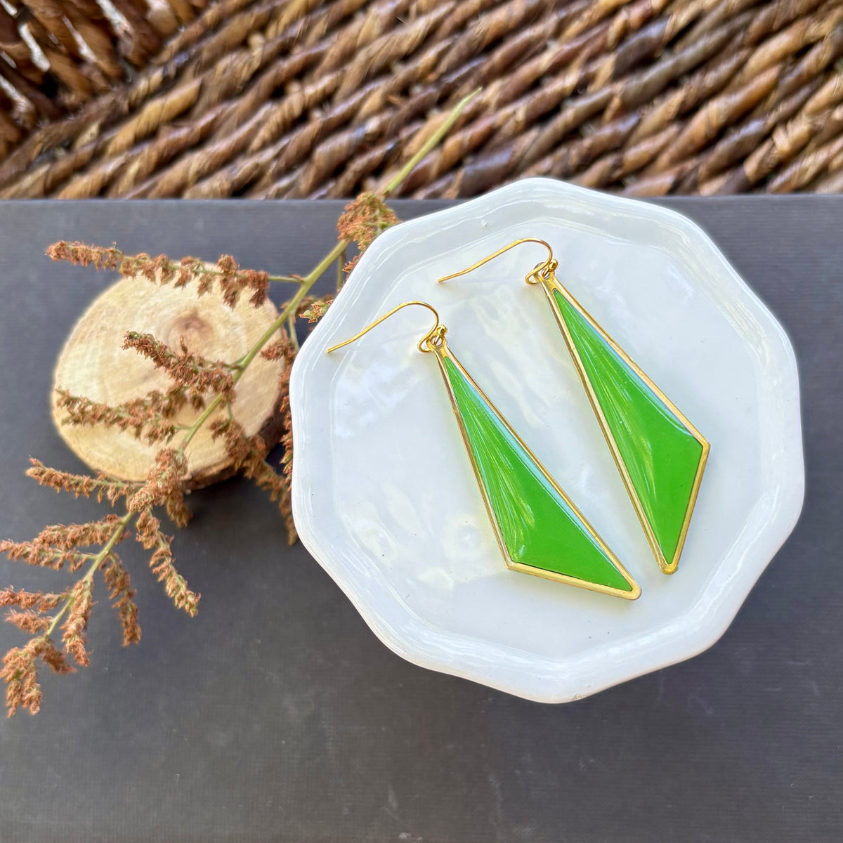 Parker | Triangle | Grass Green