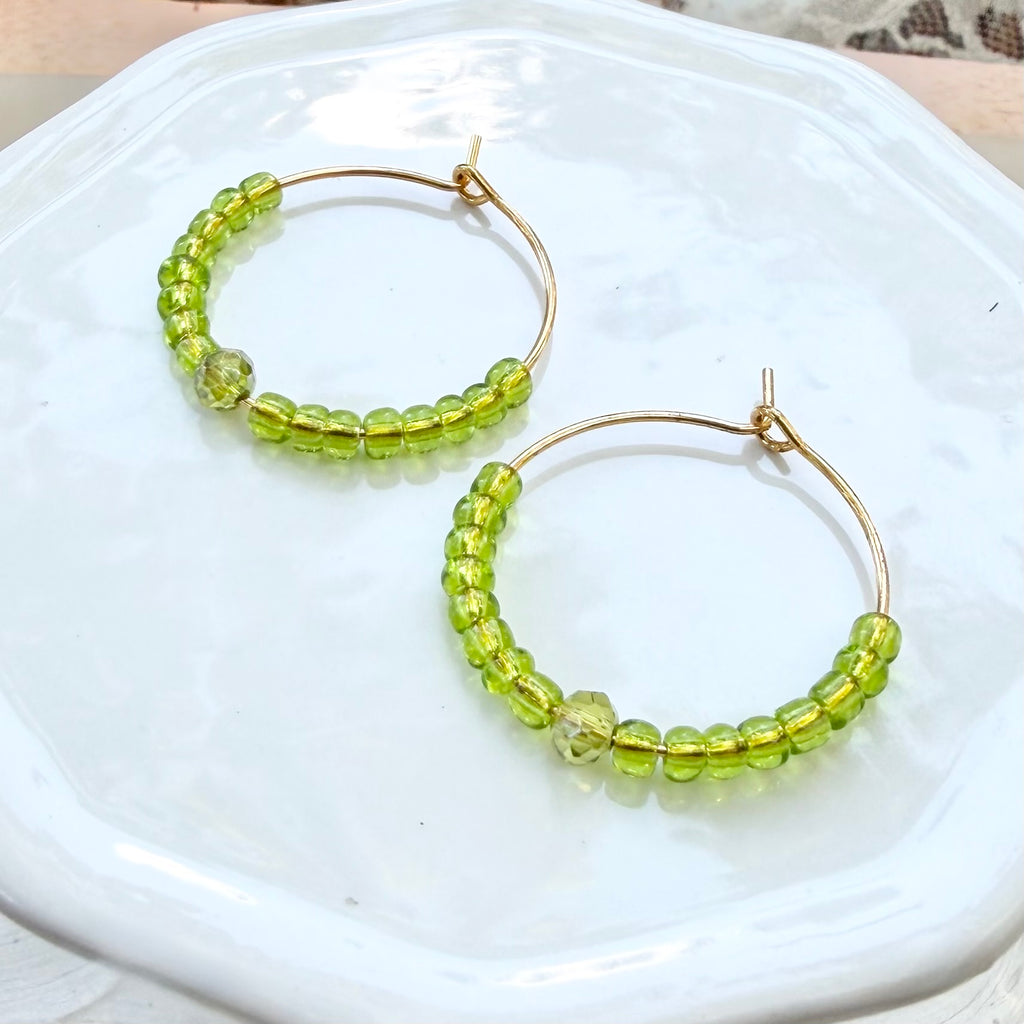 Malia | Shimmer Lime Green | Autumn