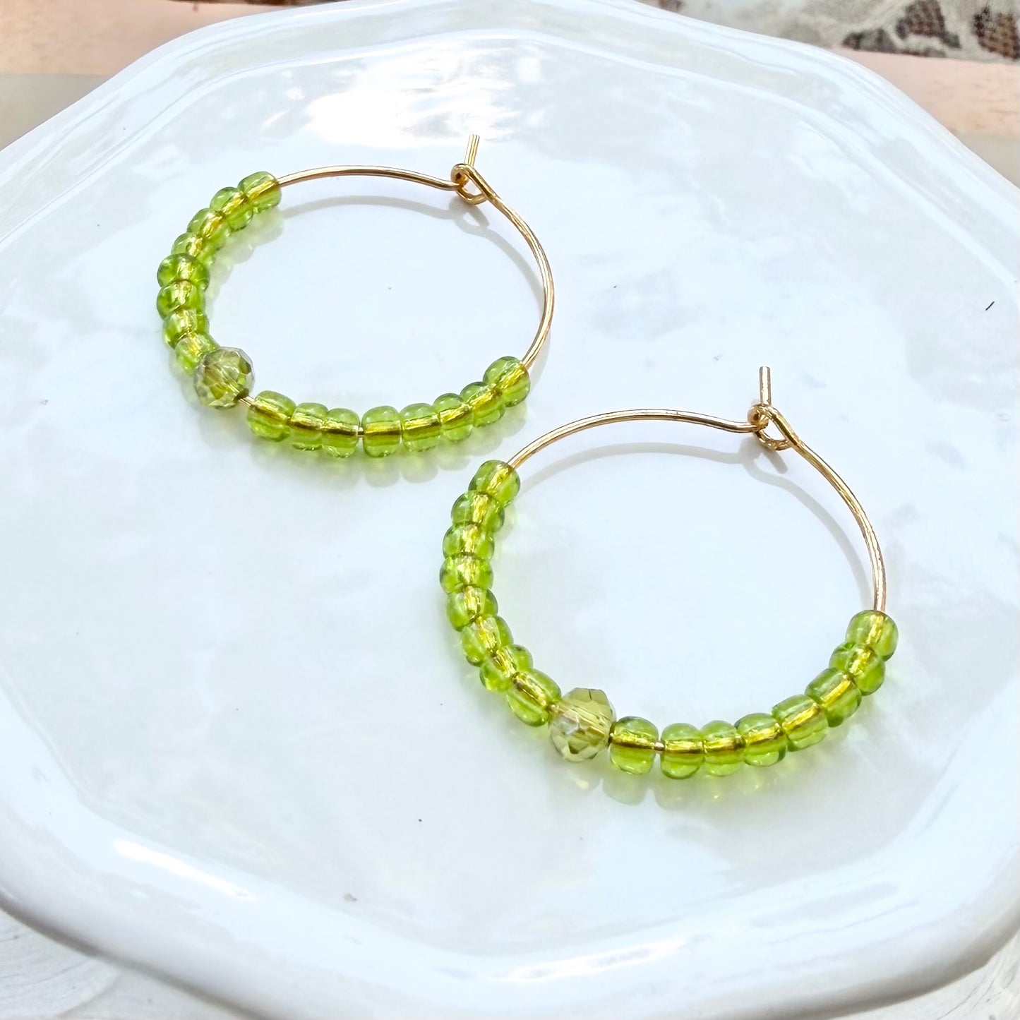 Malia | Shimmer Lime Green | Autumn