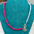 Natalie | Magenta and Ice Blue | Winter