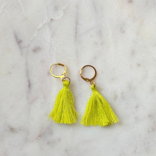 Tassel | Lime Green | Autumn