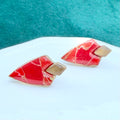Charlie | Art Deco Stud | Autumn and Spring
