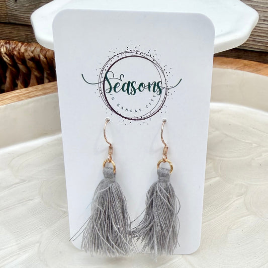 Tassel | Dove Grey | Spring