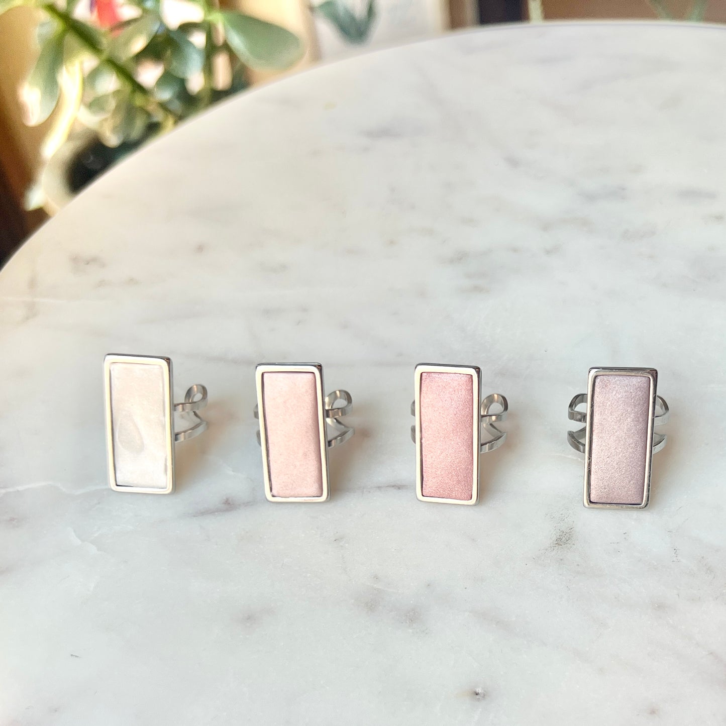 Opal | Rectangle Ring | Summer