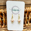 Pearl | Shell Pink Dangles | Spring