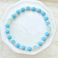 Zoe | Sky Blue, Pastel Aqua and Soft White | Summer